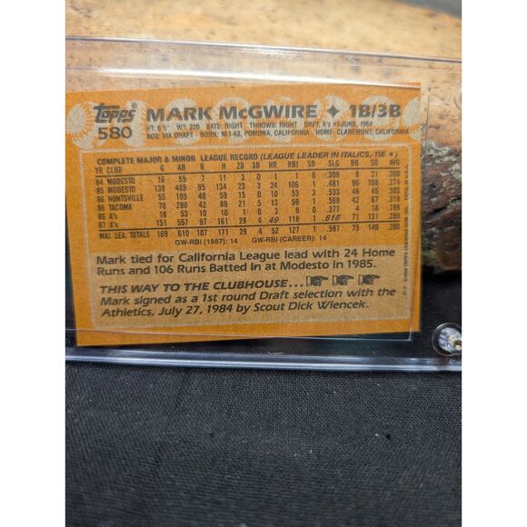 Mark McGwire & Jose Canseco Baseball Card Lot – Topps, Fleer, Mother's Cookies – - Picture 8 of 14